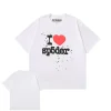 Sp5der I HEART SP5DER White Tee