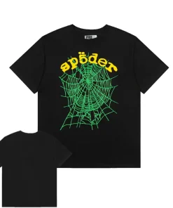 Sp5der OG WEB V2 Black Tee