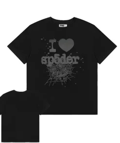 Sp5der PHANTOM SOUVENIR Black Tee