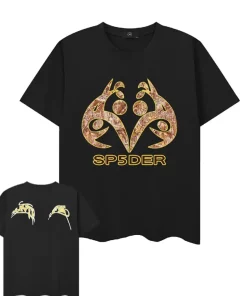 Sp5der REAL TREE Black Tee