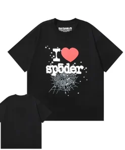 Sp5der SOUVENIR Black Tee