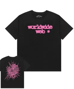 Sp5der SP5DER WEB Black Tee