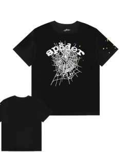 Sp5der STAR OG WEB V2 Black Tee