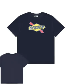 Sp5der THE SPOT Navy Blue Tee