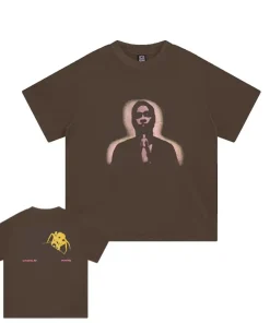Sp5der THUG Brown Tee