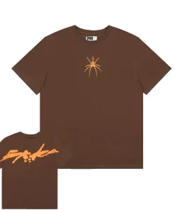 Sp5der TM Brown Tee