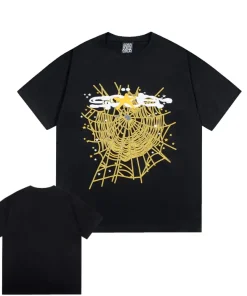 Sp5der WEB STAR Black Tee