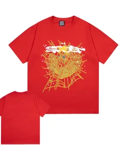 Sp5der WEB STAR Red Tee