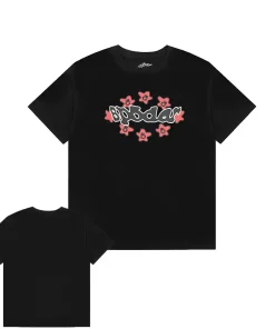 Sp5der WorldWide Warped Black Tee