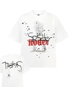 Travis Scott Cactus Jack x Sp5der Days Before Rodeo II White Tee
