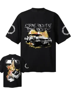 Vlone Crash The Whip Black Tee