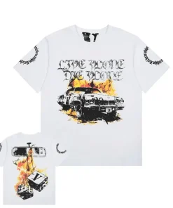 Vlone Crash The Whip White Tee