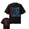 Vlone RED LIPSTICK OG Black Tee