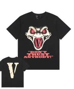 Vlone Dont Trust Anybody Black Tee