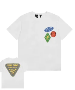 Vlone Farms Badge of Honor White Tee