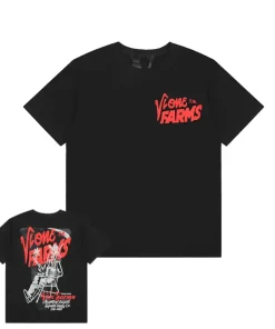 Vlone Farms Too Relaxed Farmer Black Tee