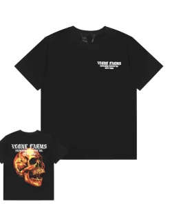 Vlone Farms Demon Fire Black Tee