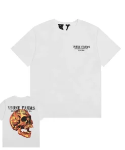 Vlone Farms Demon Fire White Tee