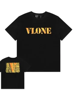 Vlone Friends Barrage Black Tee