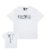 Vlone Friends - Blue and White Porcelain Big V Logo White Tee