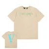 Vlone Friends - Destroy Washed Retro Beige Tee