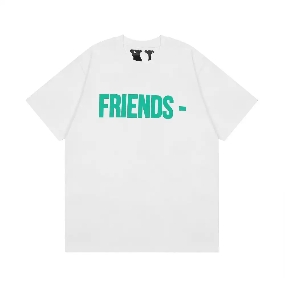 Vlone Friends Green Big V Logo Tee (3)