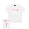 Vlone Friends - Lip Prints Big V Logo White Tee