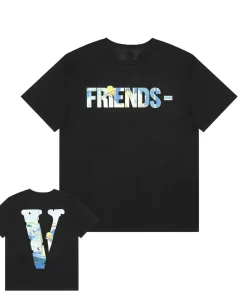 Vlone Friends - Monet Black Tee