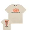 Vlone Friends - Money Over Friends Beige Tee