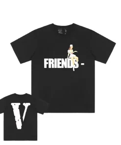 Vlone Friends - Nurse Black Tee
