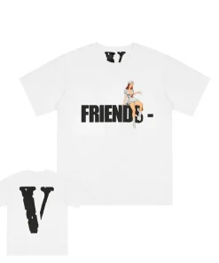 Vlone Friends - Nurse White Tee