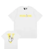 Vlone Love Rabbit Yellow V White Tee