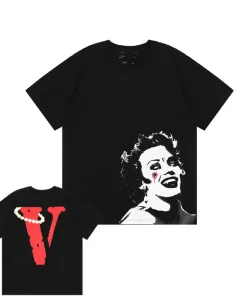 Vlone Marilyn Monroe Black Tee