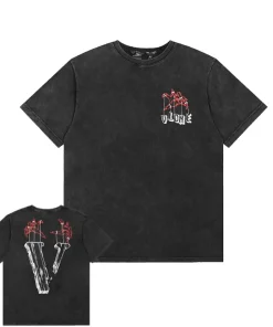 Vlone Marionette Retro Washed Black Tee