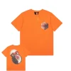 Vlone Rusted Supplies Orange Tee