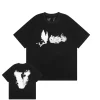 Vlone Smoke Demon Angel Black Tee