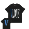 Vlone Staple Blue Big V Logo Tee