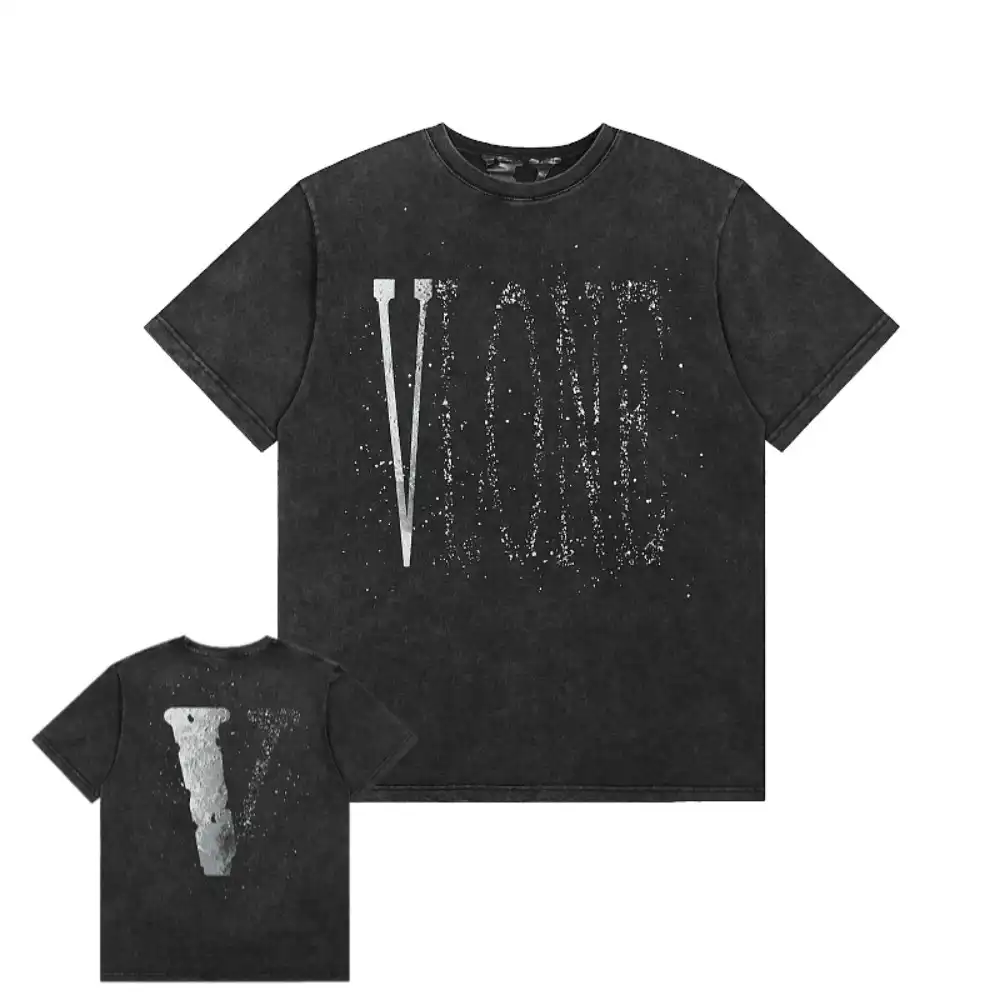 vlone Lunar Diamond Washed Retro T Shirt (1)