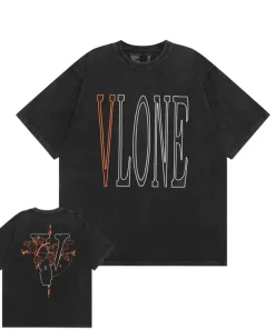 Vlone Voyager Retro Washed Black Tee