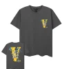 Vlone X Anti Social Social Club Grey Tee