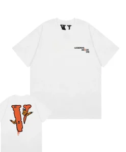 Vlone X Juice Wrld Butterfly White Tee