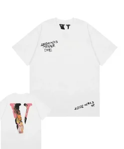 Vlone X Juice Wrld Legends Never Die White Tee