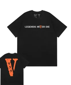Vlone X Juice Wrld X 999 Black Tee