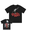 Vlone X Never Broke Again Bones Black Tee