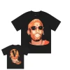 Vlone X Rodman Airbrush Black Tee